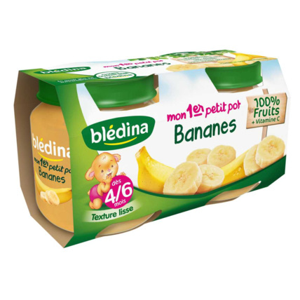 Avis Mon 1er Petit Pot Bananes 2x130g Blédina 1