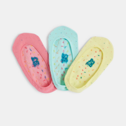 Avis Socquettes invisibles à pois (lot de 3) rose fille OKAIDI 2