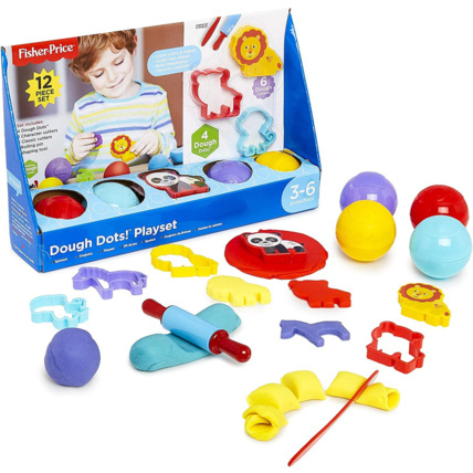 Avis Pâte à modeler, lot de 12 Pièces  Fisher-Price 1