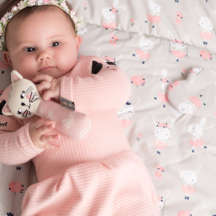 Avis Hochet tricoté en coton bio, Chaton Sevira Kids 5