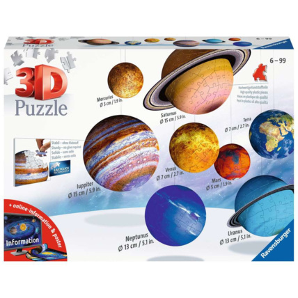 Avis Puzzle Système solaire - de 6 ans RAVENSBURGER 1