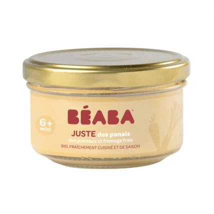 Avis Juste une purée de panais, poireaux et fromage frais BÉABA 1