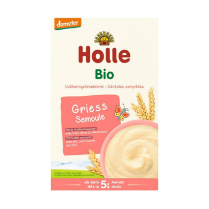 Avis Bouillie Bio Céréales complètes semoule Holle 1