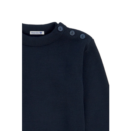 Avis Pull marin uni "Fouesnant" Kids - Navire ARMOR-LUX 2
