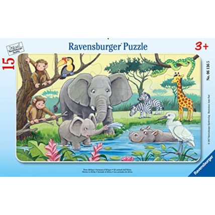 Avis Puzzle - Animaux d'Afrique - 15 pièces RAVENSBURGER 1