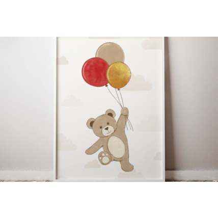 Avis Image Teddy Bear avec ballons Mon Lit Cabane 2