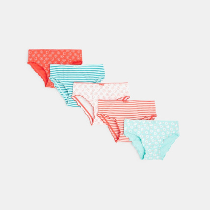 Avis Culottes rayées et imprimées (lot de 5) fille OKAIDI 1