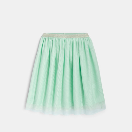 Avis Jupe ballerine en tulle pailleté vertes fille OKAIDI 1