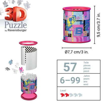 Avis Puzzle Pot à crayons - Barbie - de 6 ans RAVENSBURGER 5