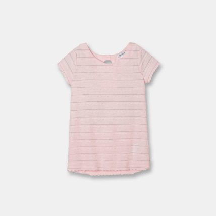 Avis T-shirt fantaisie rose fille OKAIDI 1