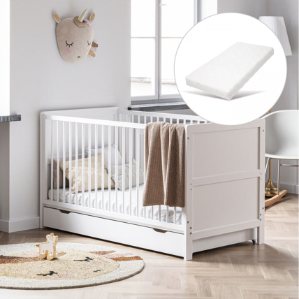 Avis Lit bébé évolutif 3 en 1 avec matelas Petite Amélie 1