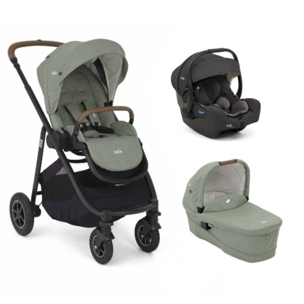 Avis Poussette trio versatrax + siège auto i-gemm 3 + nacelle ramble xl  Joie 1