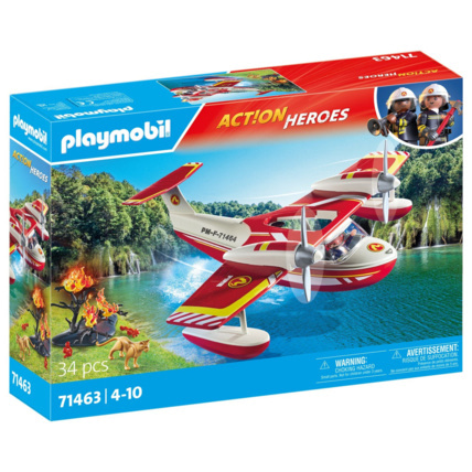 Avis Hydravion avec pompier PLAYMOBIL 1