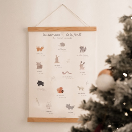 Avis Affiche 'Les animaux de la forêt' little crevette 1