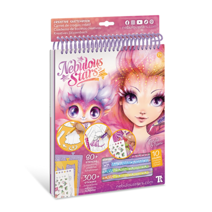 Avis Carnet créatif Pétulia NEBULOUS STARS 1