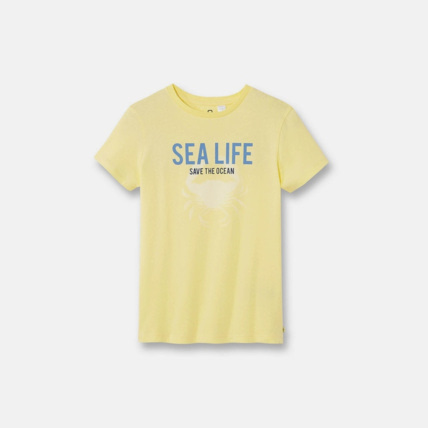 Avis T-shirt à dessin magique jaune garçon OKAIDI 3