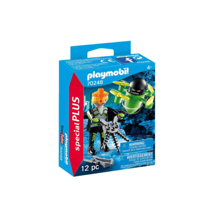Avis Agent avec drone PLAYMOBIL 1