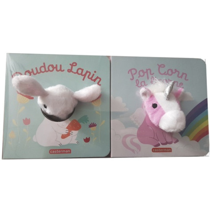 Avis Coffret Bébêtes Pop Corn la licorne et Doudou lapin CASTERMAN 1