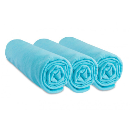 Avis Lot de 3 draps-housses bébé coton jersey EASY DORT 8