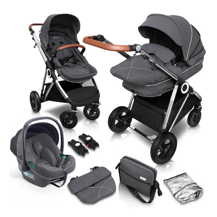 Avis Poussette trio combinée 3en1 Halime BABYGO 1