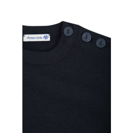 Avis Pull marin "Briac" Kids - laine Mérinos - Navire ARMOR-LUX 2