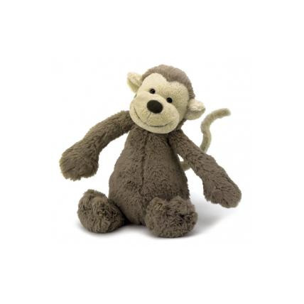 Avis Peluche singe Bashful Jellycat 1