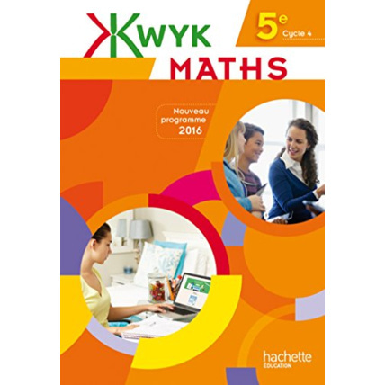 Avis Kwyk Maths 5e - Livre élève - Edition 2016 - Nouveau programme 2016 Hachette Éducation 1