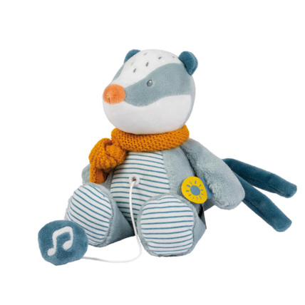 Avis Mini peluche musicale blaireau Felix Leo NATTOU 1