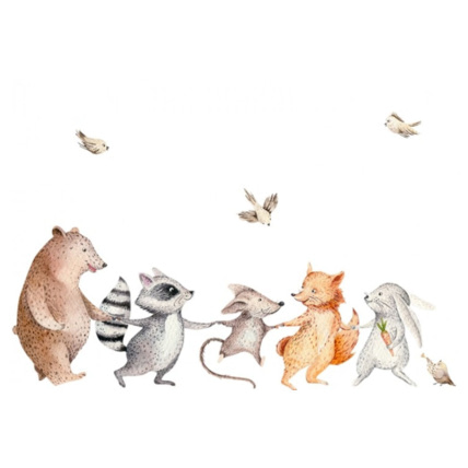 Avis Stickers animaux de la forêt Mon Lit Cabane 1