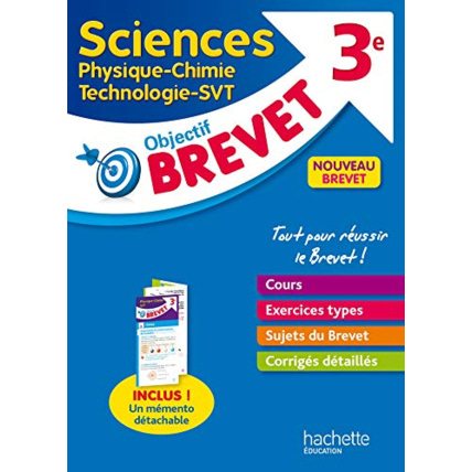Avis Objectif Brevet Sciences Hachette Éducation 1