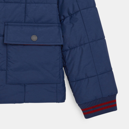Avis Blouson zippé matelassé déperlant bleu garçon OKAIDI 4