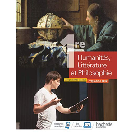 Avis Humanités, Littérature et Philosophie 1ère spé - Livre élève - Ed. 2019 Hachette Éducation 1