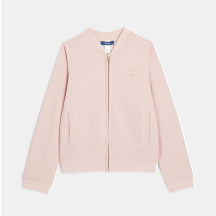 Avis Teddy zippé irisé rose fille OKAIDI 1