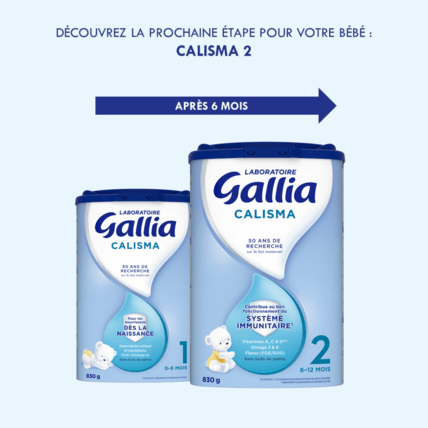 Avis Lait CALISMA 1er âge Laboratoire Gallia 3