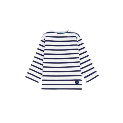 Avis Marinière "Loctudy" Baby - coton - Blanc/Navire ARMOR-LUX 1