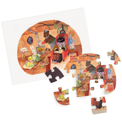 Avis Mini puzzles des repas Les Minouchkas moulin Roty 1