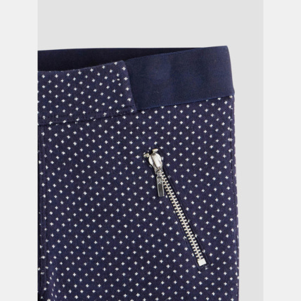 Avis Jeggings à petits motifs bleu fille OKAIDI 3