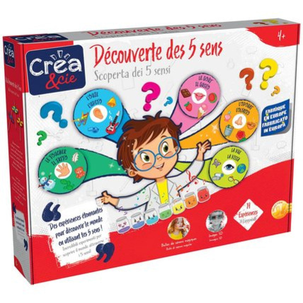 Avis Jeu éducatif Découverte des 5 sens CRÉA & CIE 1