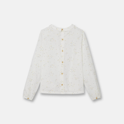 Avis Blouse imprimée jaune fille OKAIDI 2
