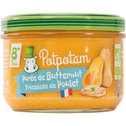 Avis Purée de butternut, fricassée de poulet POTPOTAM 1