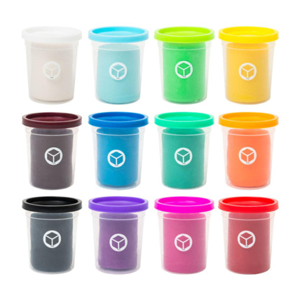 Avis 12 pots de pâte à modeler Oxybul 1