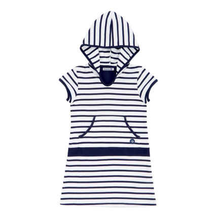 Avis Robe "Balancelle" KIDS - coton épais - Blanc/Navire ARMOR-LUX 2