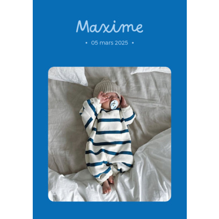 Avis Faire-Part de Naissance Personnalisable - Classique LES PETITS CITRONS 8