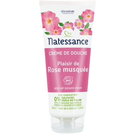 Avis Crème de douche Rose Musquée NATESSANCE 1