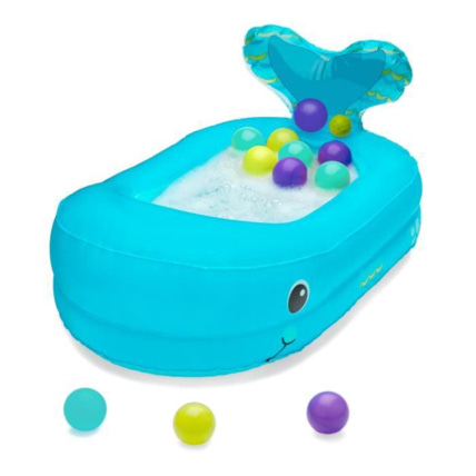 Avis Baignoire gonflable baleine avec balles de jeu INFANTINO BKIDS 1