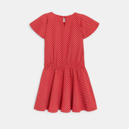 Avis Robe fluide imprimée rouge fille OKAIDI 3