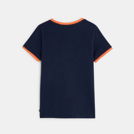 Avis T-shirt sport à message "What do you prefer" bleu garçon OKAIDI 4
