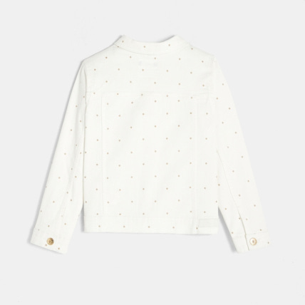 Avis Veste en toile blanc fille OKAIDI 4