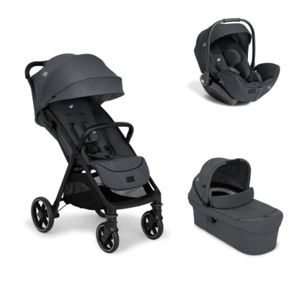 Avis Poussette Trio Parcel lx Signature + Siège auto i-Level Pro Signature + Nacelle Ramble XL Joie 1