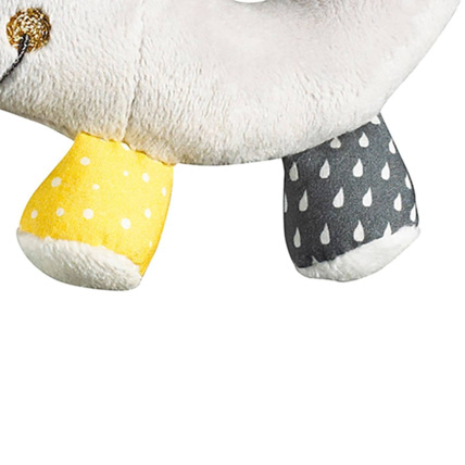 Avis Hochet éléphant en velours Sauthon 2